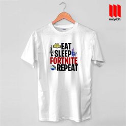 Eat Sleep Fortnite Repeat For Victory Royale T Shirt