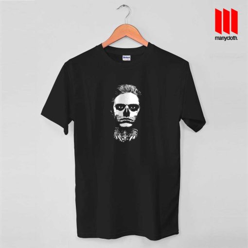 Evan Peters Skull T Shirt