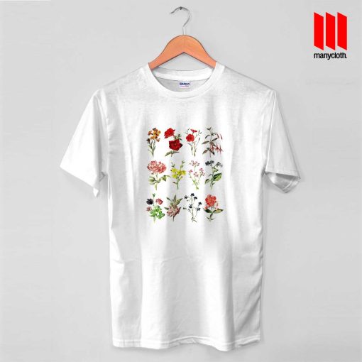 Flower Vintage T Shirt