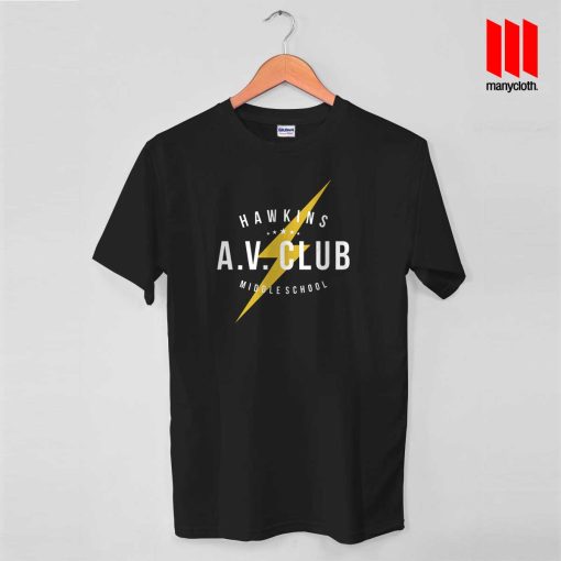 Hawkins A.V Club T Shirt