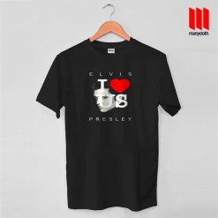 I Love USA Elvis Presley T Shirt