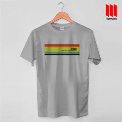 J Galt Rainbow Stripe T Shirt