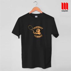 Monkey Tennis T Shirt