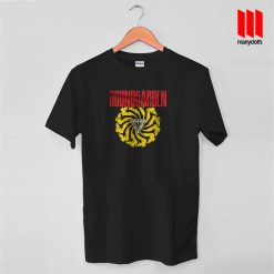 Sound Garden Bad Motor Finger T Shirt