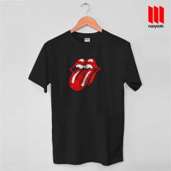 Rolling Stones Grunge Quote Band T Shirt