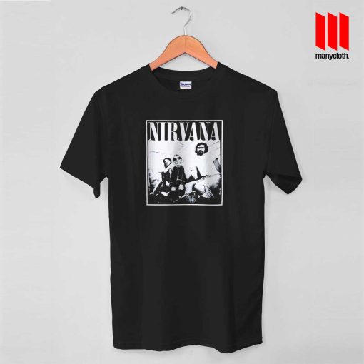 Nirvan Charcoal Quote Band T Shirt