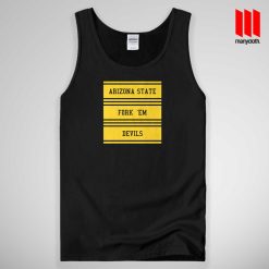 Arizona State Fork Em Devils Tank Top Unisex