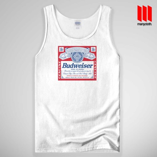 Budweiser Classic Label Tank Top Unisex