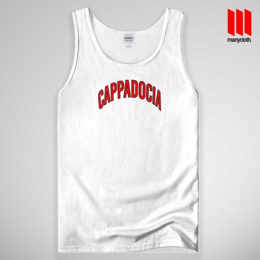 Cappadocia Quote Band Tank Top Unisex