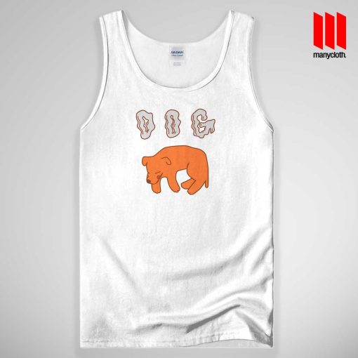 Dog Sleepy Quote Tank Top Unisex