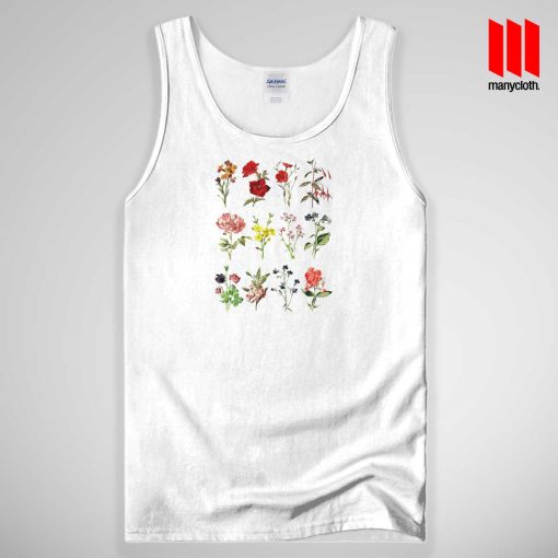 Flower Vintage Tank Top Unisex