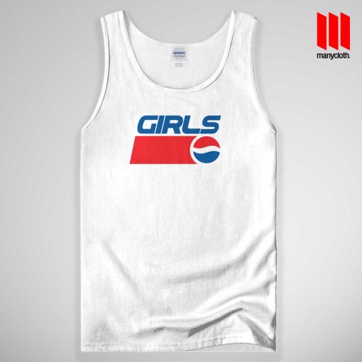 Girls Pepsi Quote Tank Top Unisex