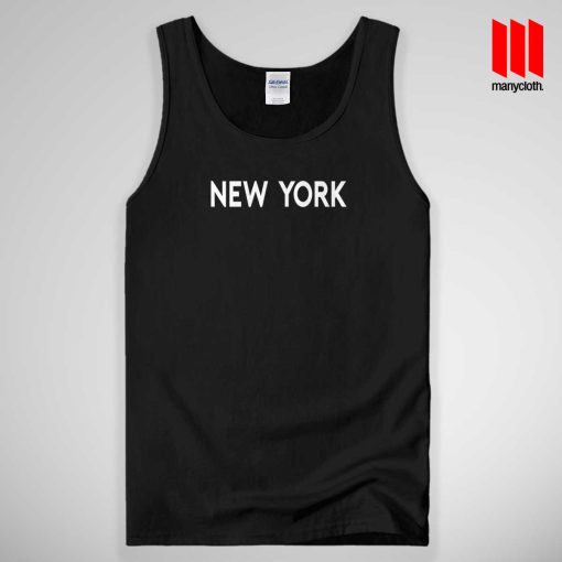 New York Quote Tank Top Unisex