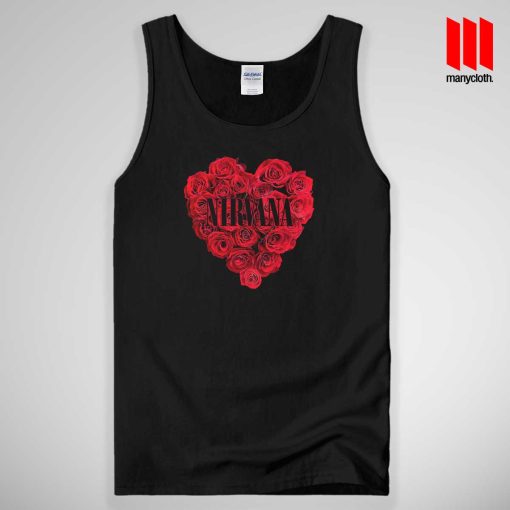 Nirvana Rose Band Tank Top Unisex