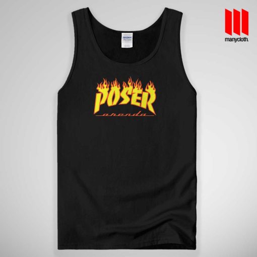 POSER Orenda Flame Tank Top Unisex