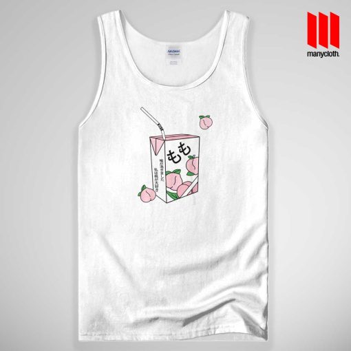 Peach Juice Japanese Kawaii Tank Top Unisex