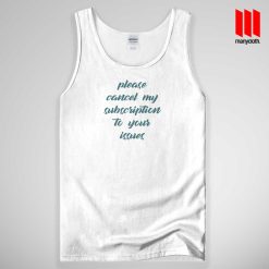 Please Cancel Tank Top Unisex