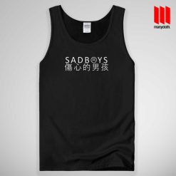 Sad Boys Quote Tank Top Unisex