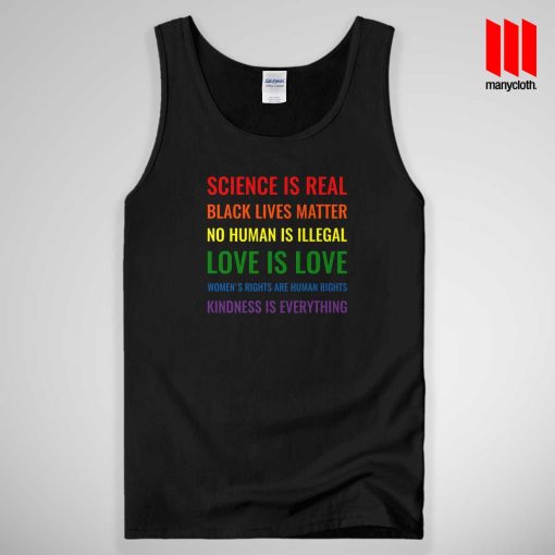 Science Is Real Tank Top Unisex