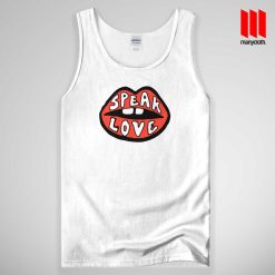 Speak Love Tank Top Unisex