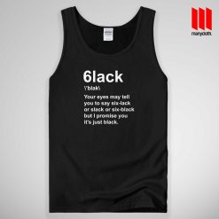 Still Pronounced Black Tank Top Unisex