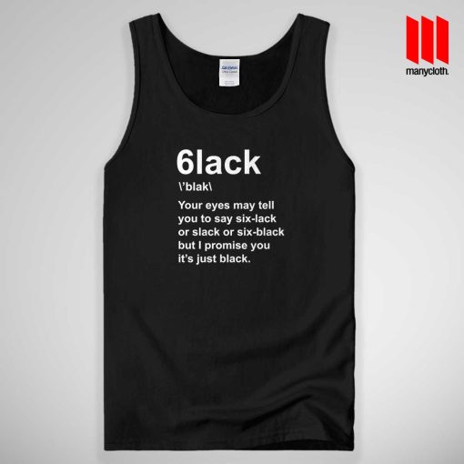 Still Pronounced Black Tank Top Unisex