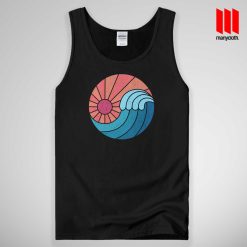 Sun And Sea Wave Tank Top Unisex