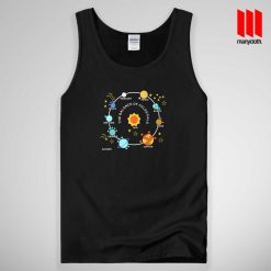 Planets Solar System And Stars Tank Top Unisex