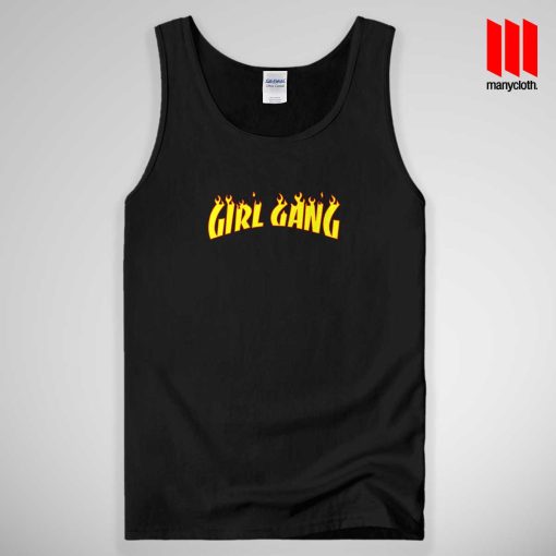 Girl Gang Flame Tank Top Unisex