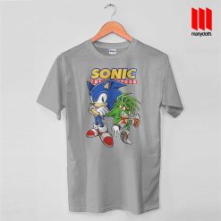 Sonic The Hedgehog T Shirt is the best and cheap designs clothing for gift