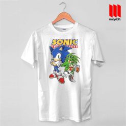 Sonic The Hedgehog T Shirt is the best and cheap designs clothing for gift