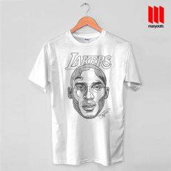 Coolest Kobe In Stripes T Shirt