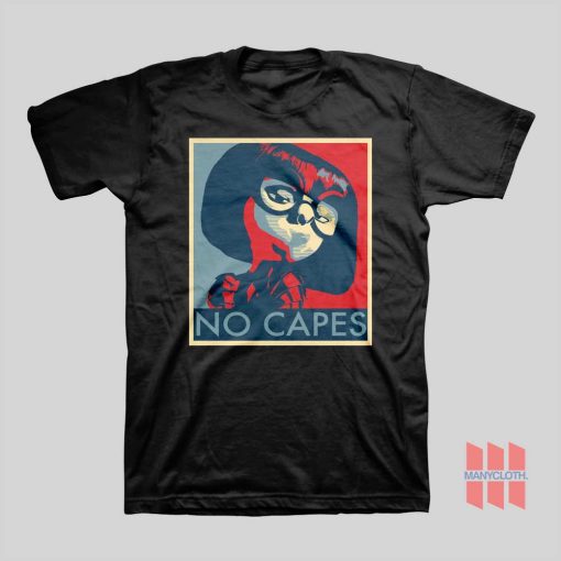 Incredibles Edna Mode No Capes T-shirt