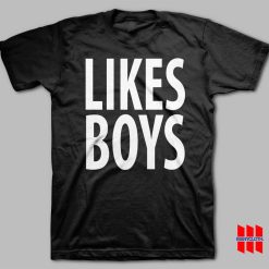 Likes Boys T-shirt Glee Kurt Hummel