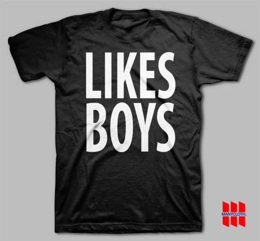 Likes Boys T-shirt Glee Kurt Hummel