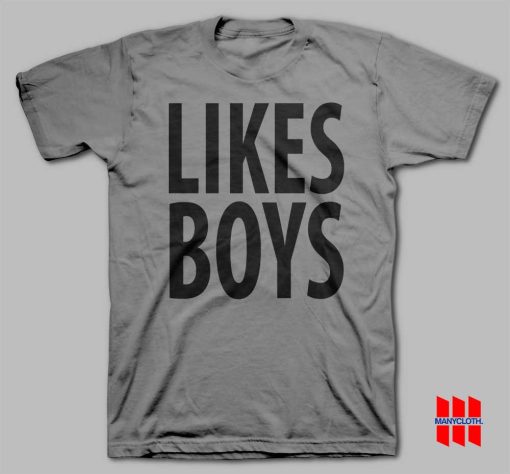 Likes Boys T-shirt Glee Kurt Hummel