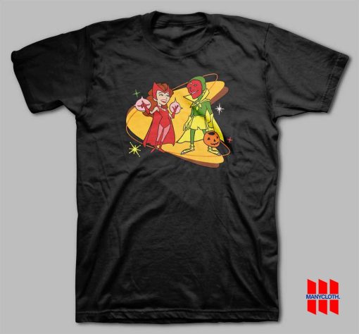 Marvel WandaVision Wanda and Vision T-Shirt