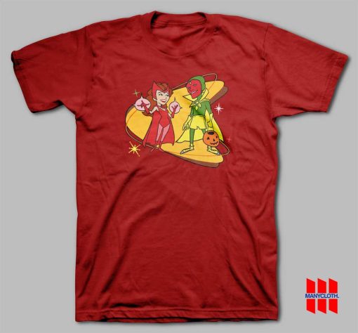 Marvel WandaVision Wanda and Vision T-Shirt