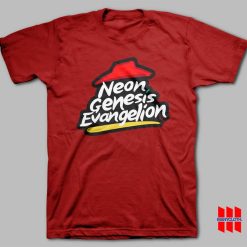 Neon Genesis Evangelion x Pizza Hut T-shirt