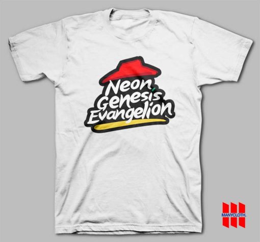 Neon Genesis Evangelion x Pizza Hut T-shirt