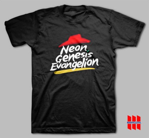 Neon Genesis Evangelion x Pizza Hut T-shirt