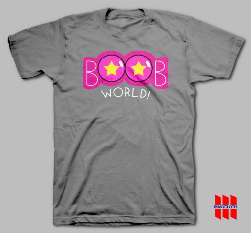 Rick and Morty Boob World T-Shirt