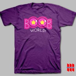 Rick and Morty Boob World T-Shirt