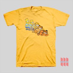 Bart Simpsons Garfield T-shirt