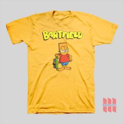 Bartfield Garfield Bart Simpsons T-shirt