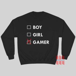 Boy Girl Gamer Sweatshirt