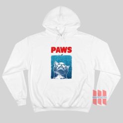 Cat Paws Jaws Parody Hoodie