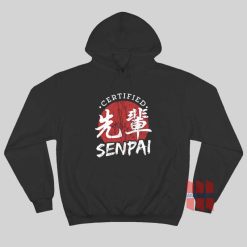 Certified Senpai Japanese Hoodie