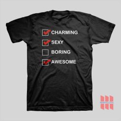 Charming Sexy Boring Awesome T shirtcc 247x247 - HOMEPAGE