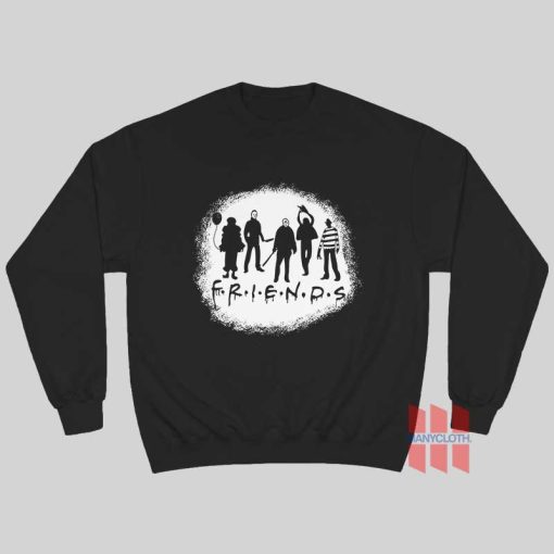 Halloween Friends Halloween Party Horror Movies Sweatshirt